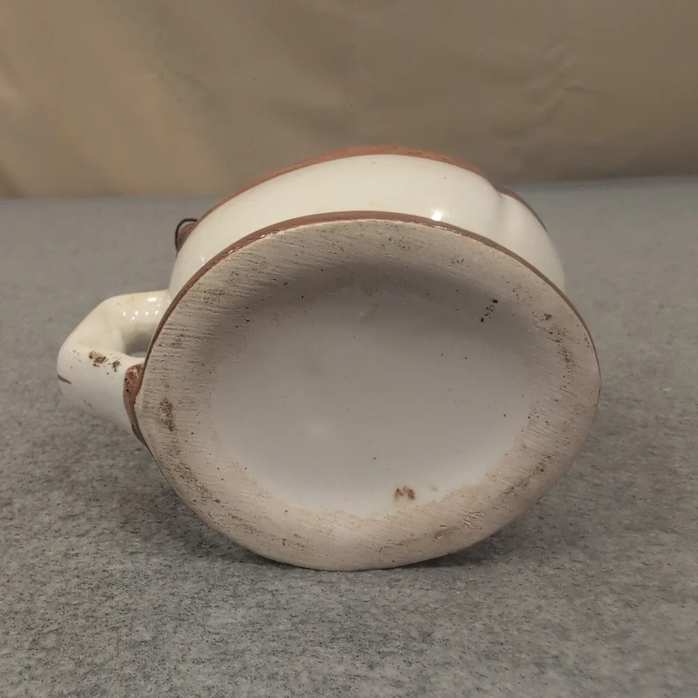 Vintage Ceramic Toilet Goodbye Cruel World Novelty Mug with Wooden Lid Gag Gift - Picture 6 of 6